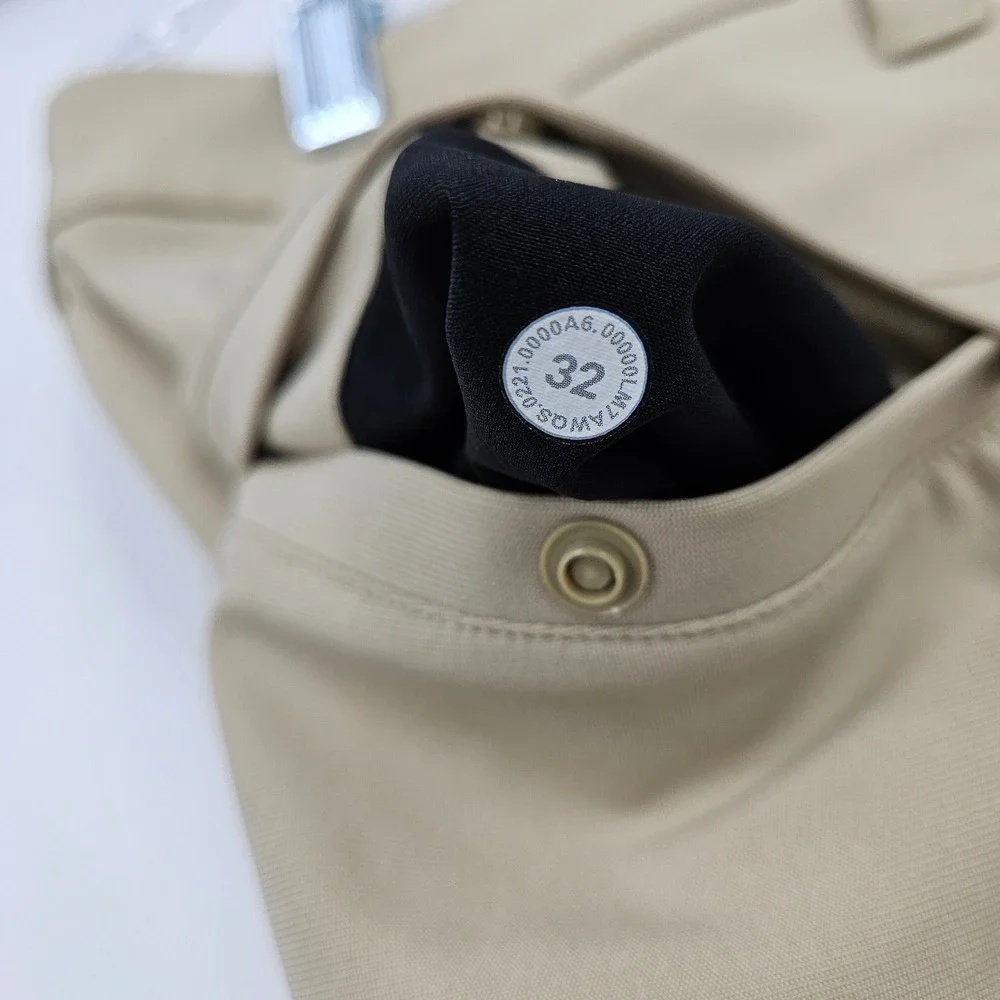 Lululemon Commission Shorts Mens 32 Tan Activewear Athleisure Chino FLAWS
